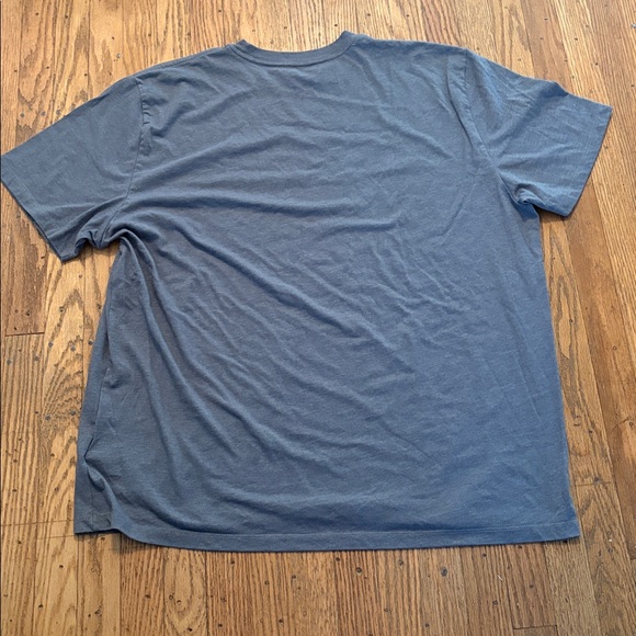 The North Face Tee Shirt Large Spell Out Bluish Gray XXL - Picture 3 of 6